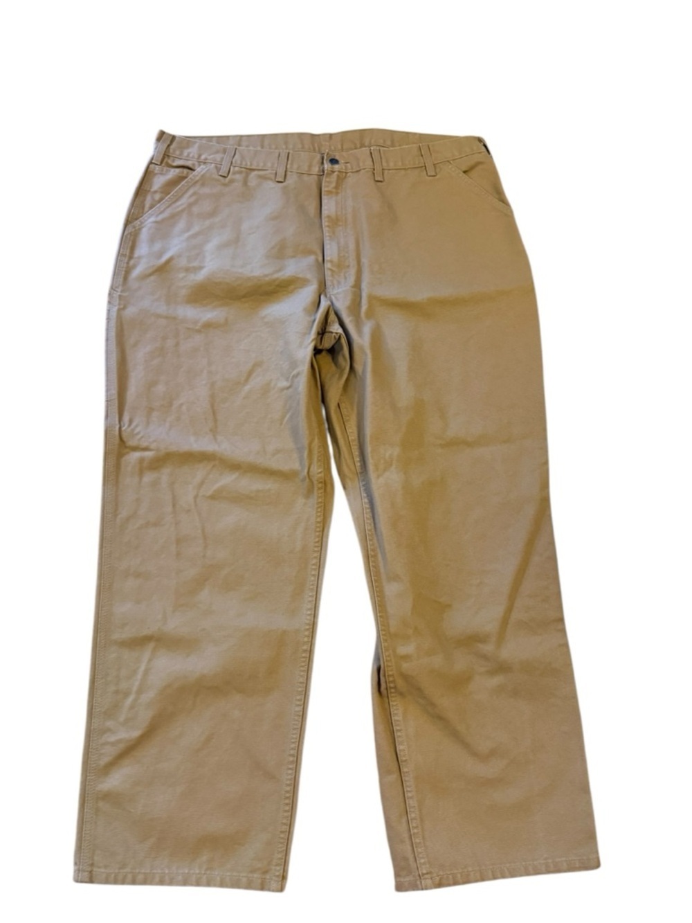 Carhartt Men's Khaki Straight-Leg Pants - Classic Casual
